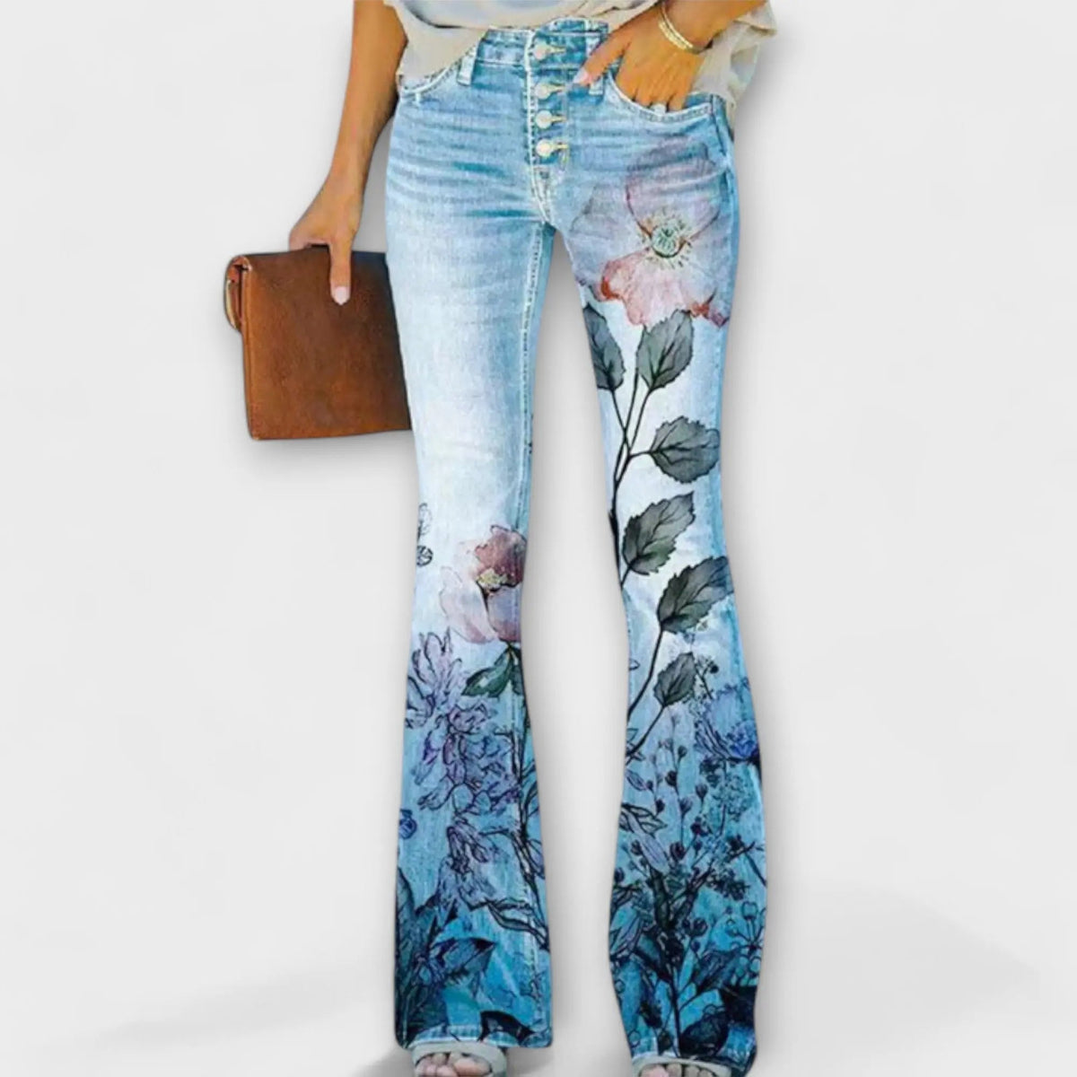 PANTALÓN FLORAL CARLA