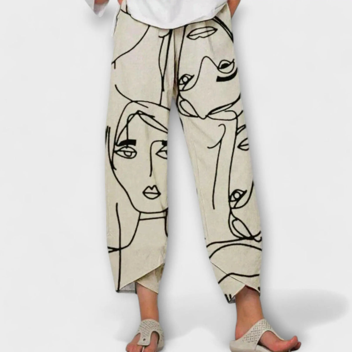 PANTALÓN DE LINO NAHIA