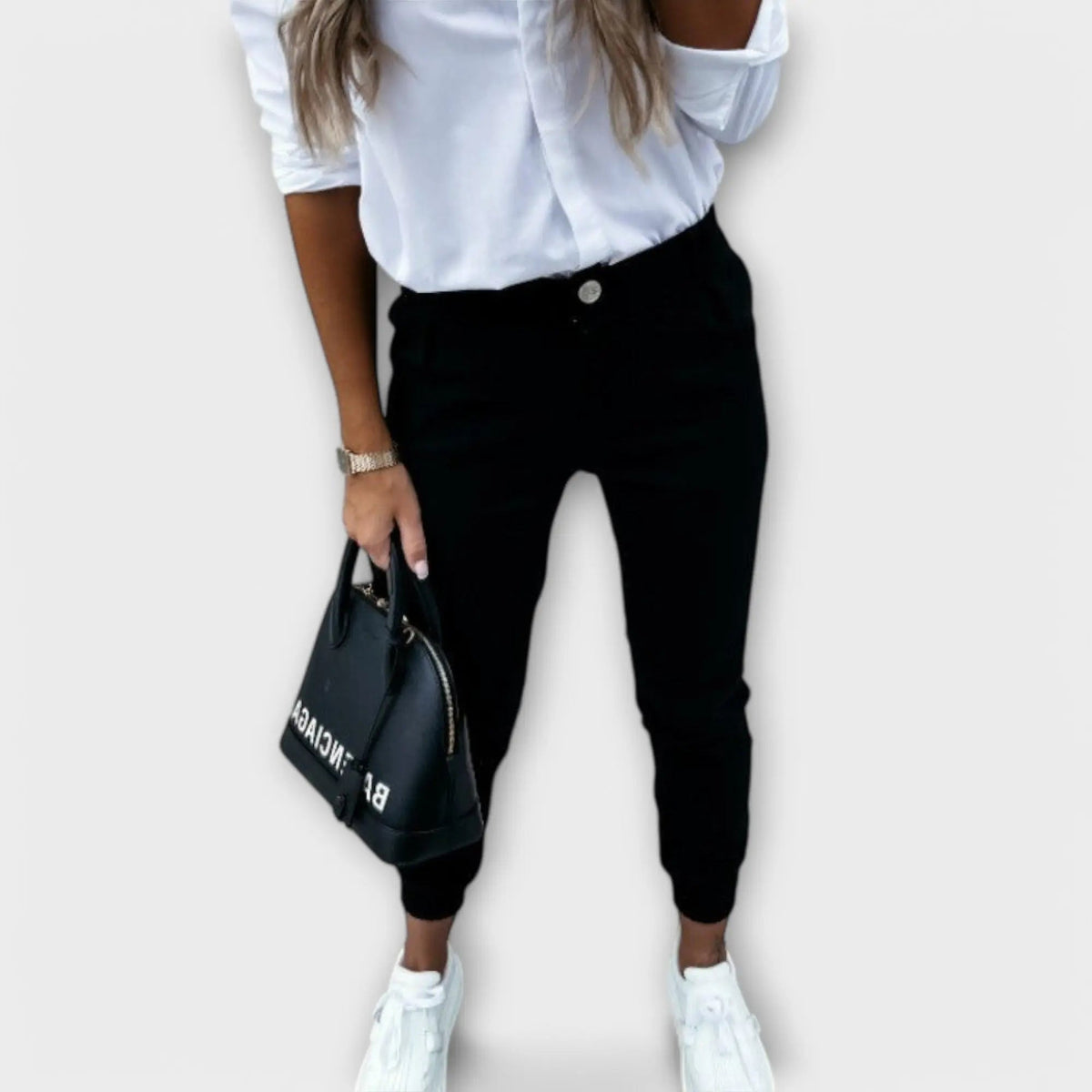 PANTALÓN CEÑIDO MELANIA