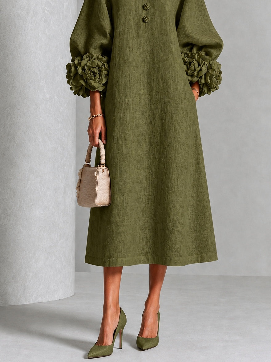VESTIDO MIDI WILHELMINA