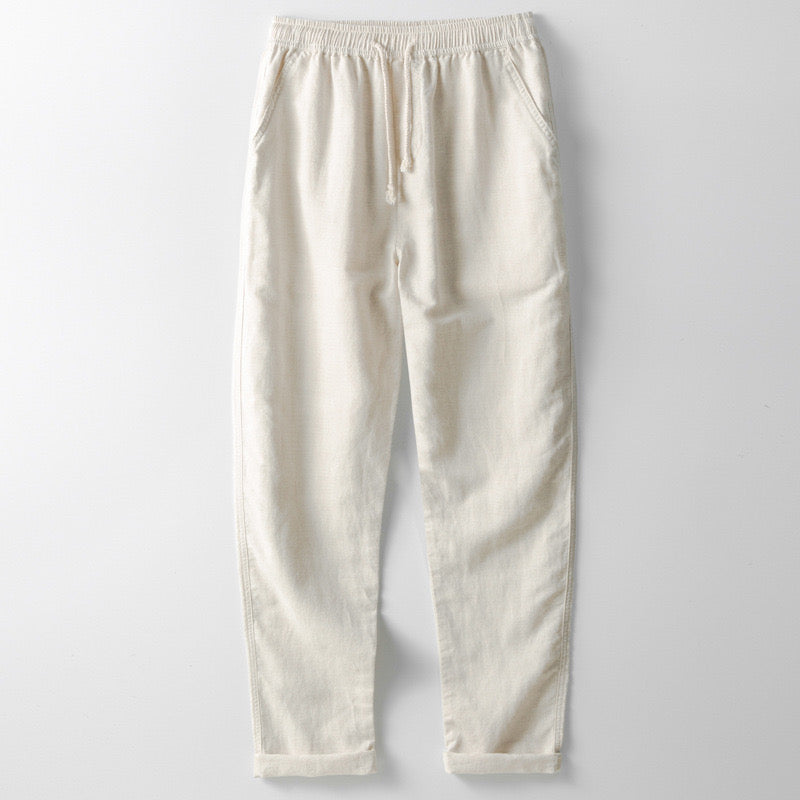 SANTORINI PANTALÓN DE LINO