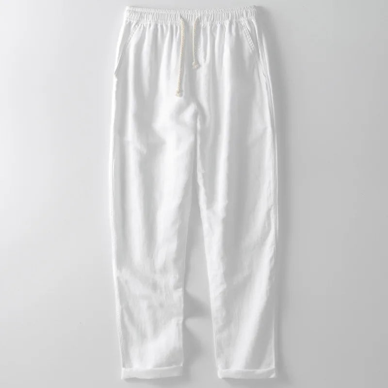 SANTORINI PANTALÓN DE LINO