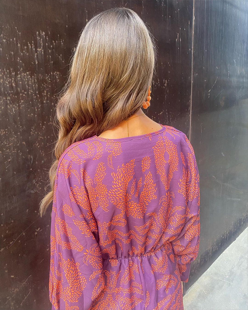 VESTIDO CELESTE