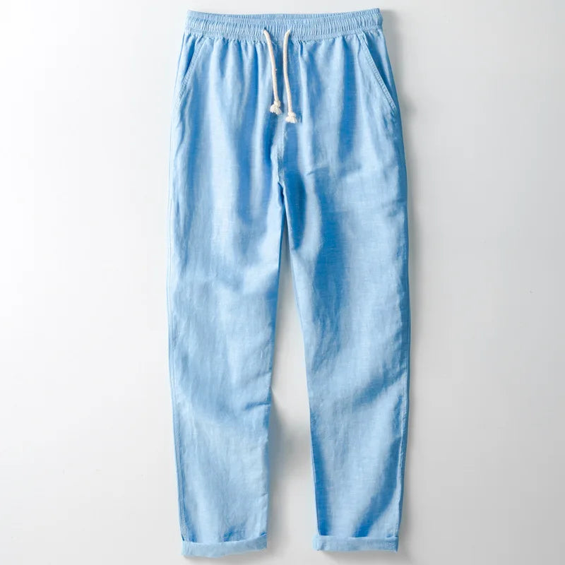 SANTORINI PANTALÓN DE LINO