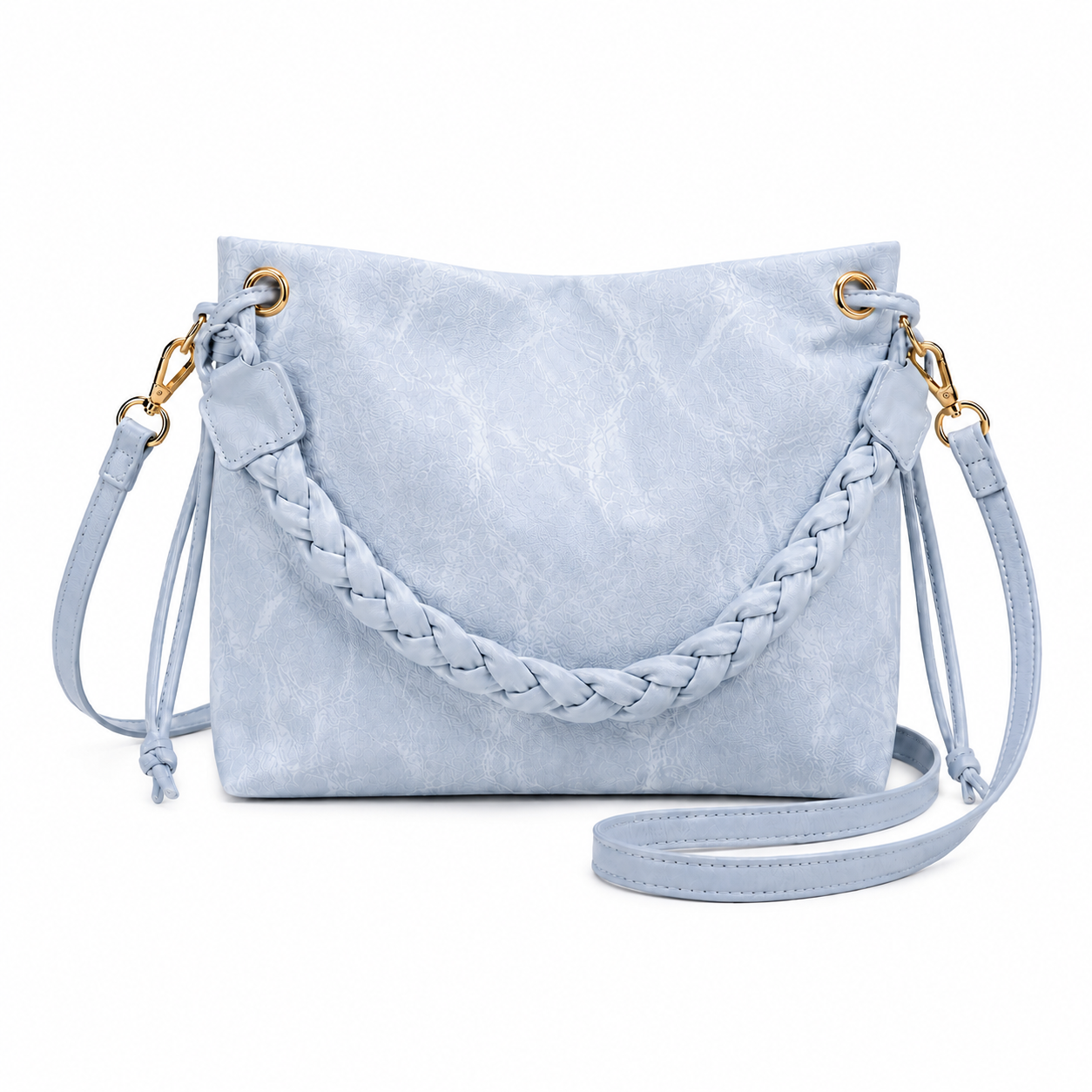 BOLSO ÉLOISE SOFT — VELO CELESTE