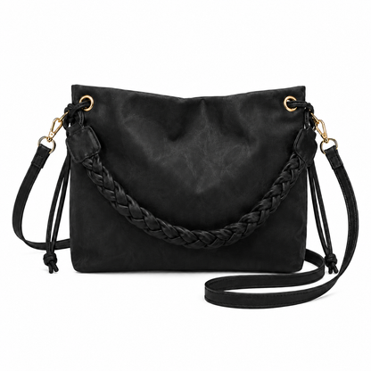 BOLSO ÉLOISE SOFT — TERCIOPELO NEGRO