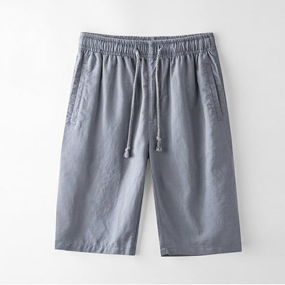 Cortina Drawstring Linen Shorts