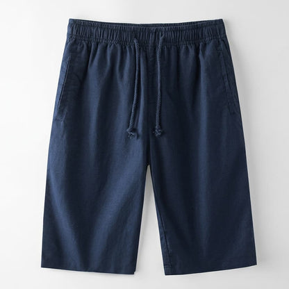 Cortina Drawstring Linen Shorts