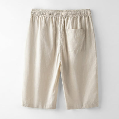 Cortina Drawstring Linen Shorts