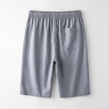 Cortina Drawstring Linen Shorts