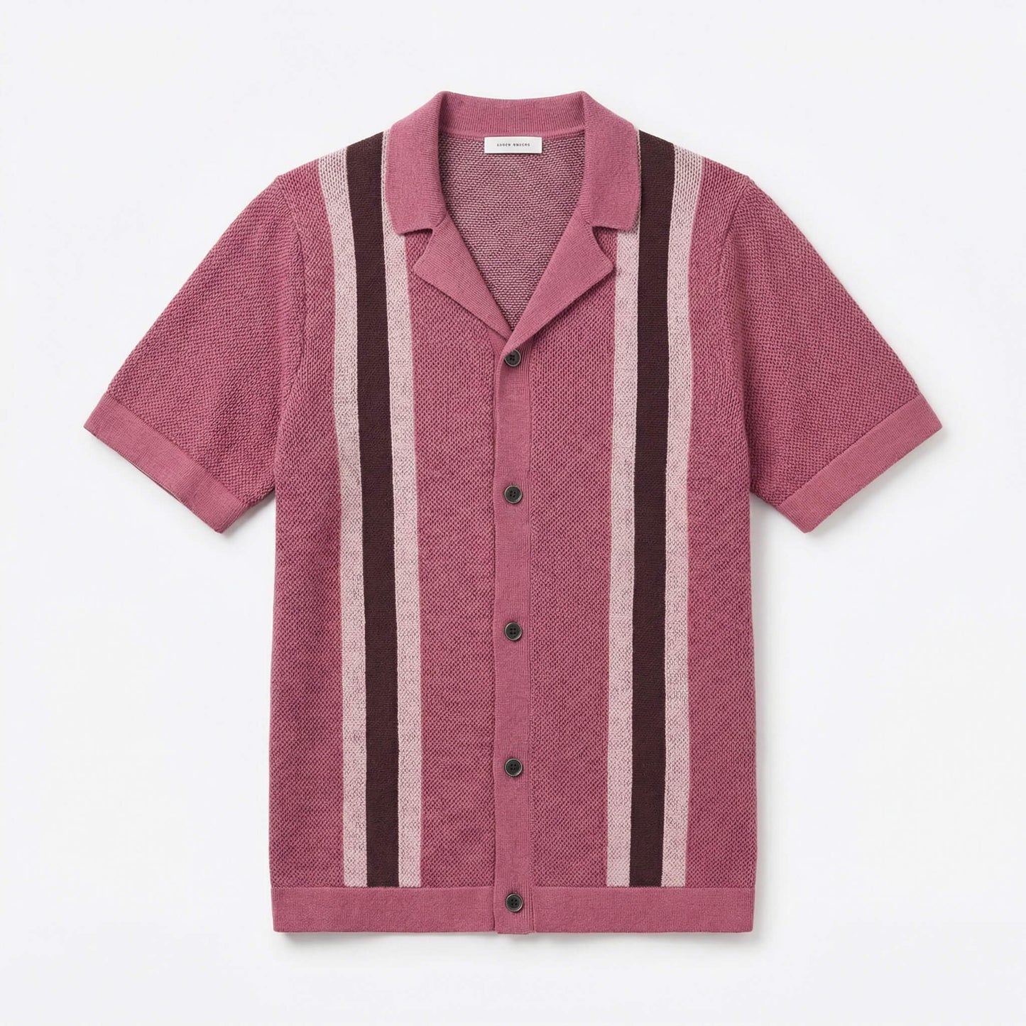 Havanna Stripe Knit Polo