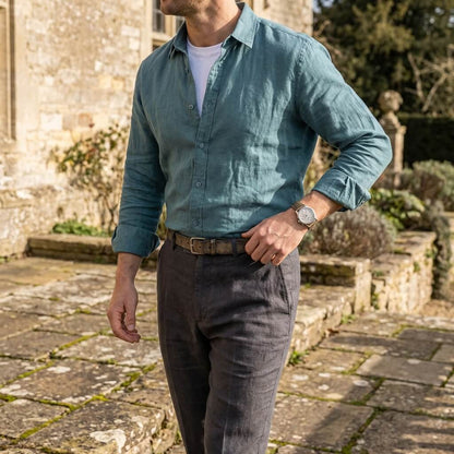 Riverton Linen Long Sleeve