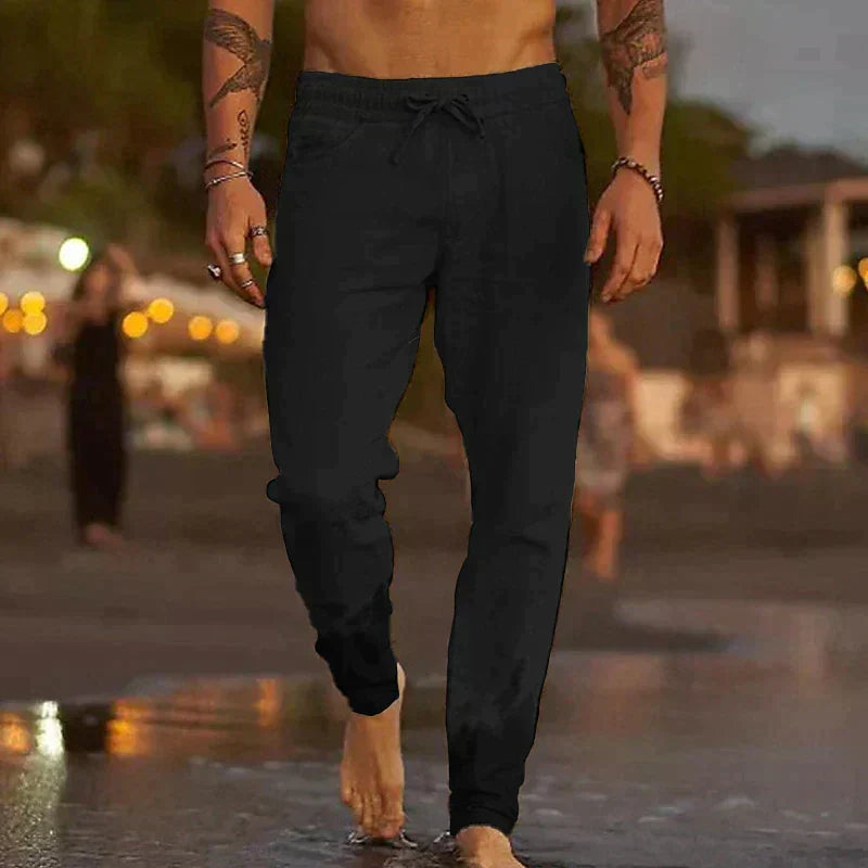 CAPRI PANTALÓN DE LINO PLAYERO