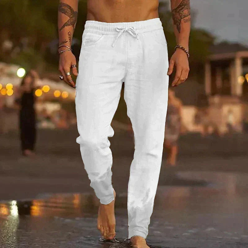 CAPRI PANTALÓN DE LINO PLAYERO