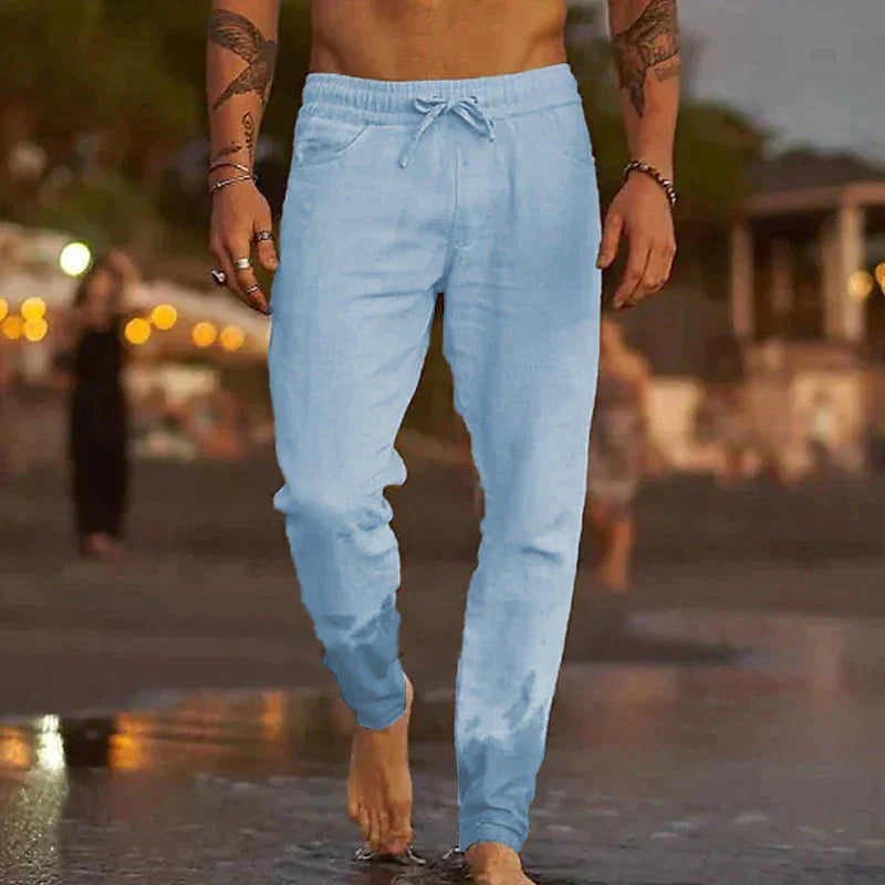 CAPRI PANTALÓN DE LINO PLAYERO