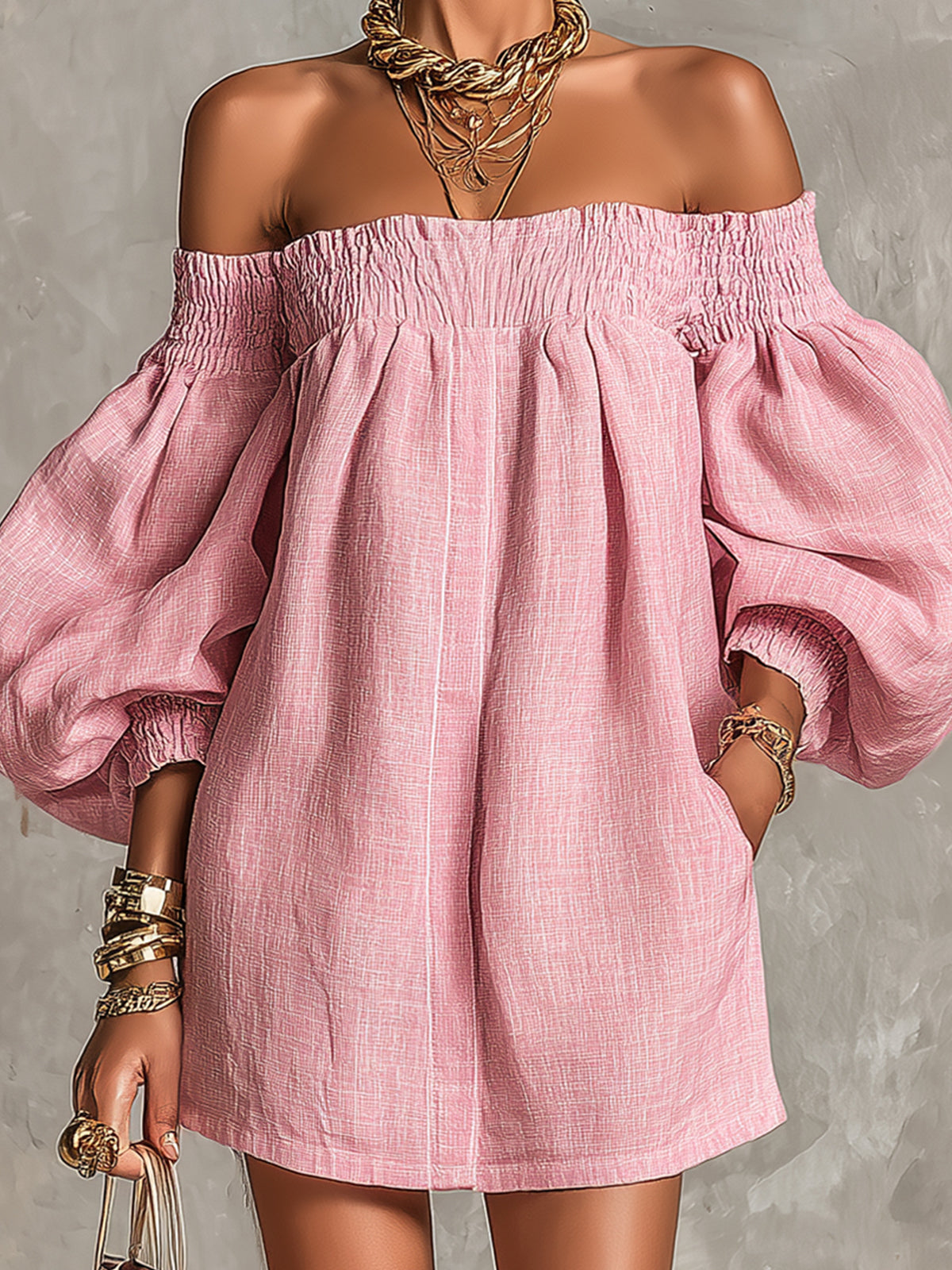VESTIDO MINI ROSALINE
