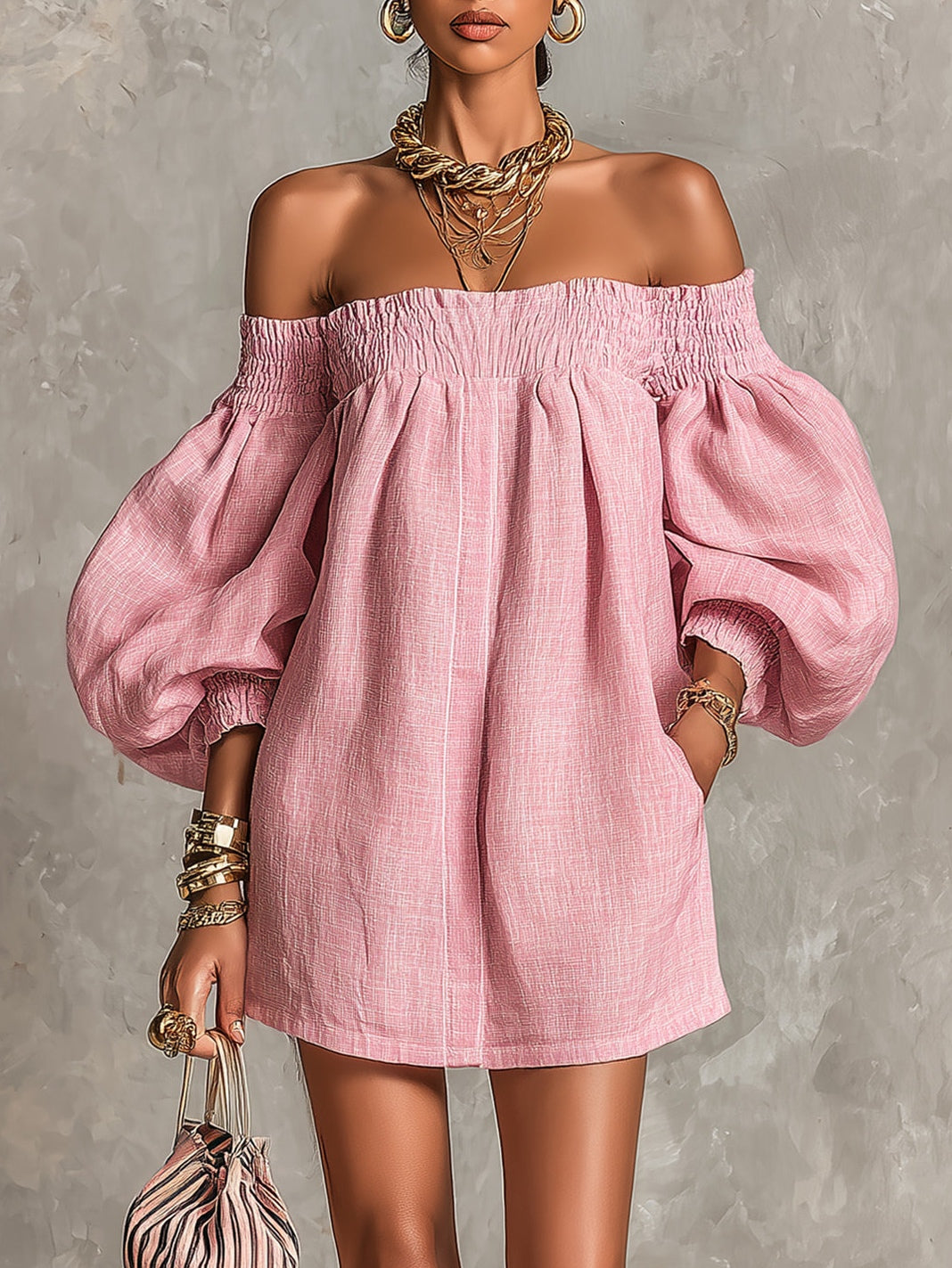 VESTIDO MINI ROSALINE