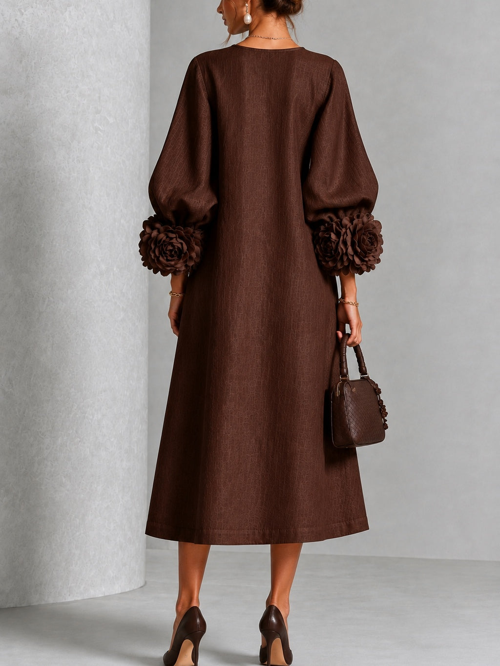 VESTIDO MIDI BEVERLY