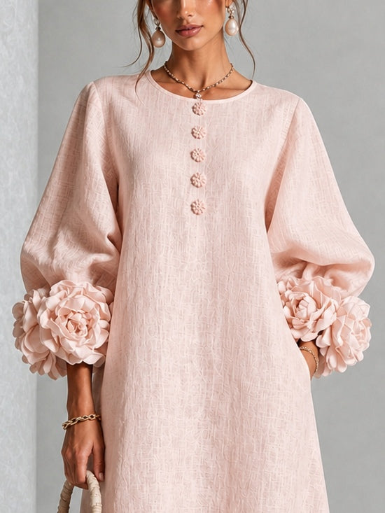 VESTIDO MIDI ROSETTA