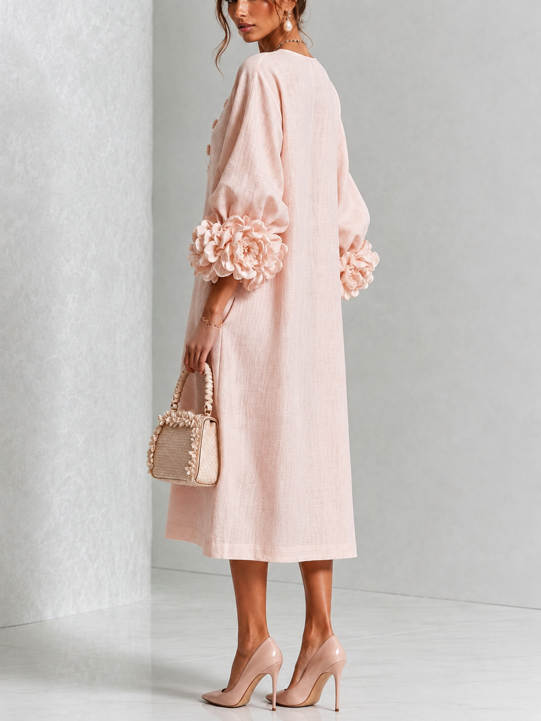 VESTIDO MIDI ROSETTA
