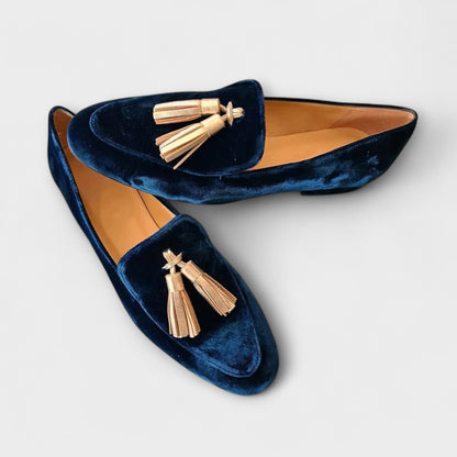 QUINNLYN™ | MOCASINES VINTAGE CON FLECOS