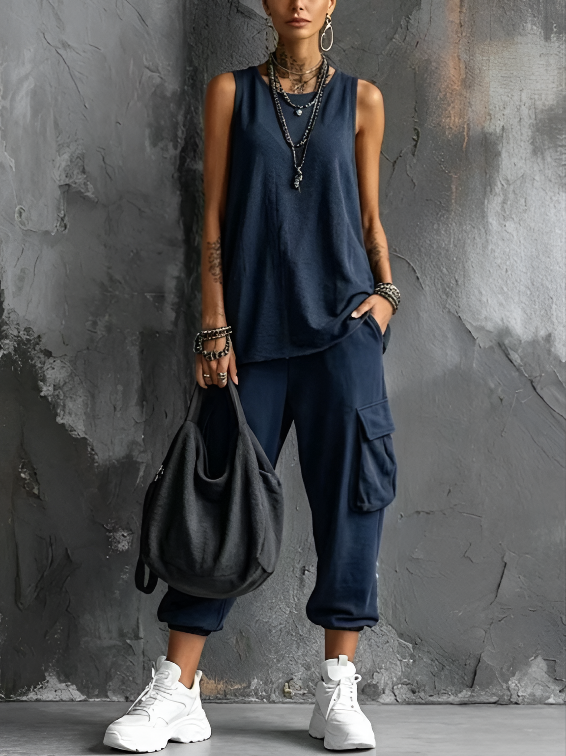Valentina | Conjunto Casual y Suave con Bolsillos