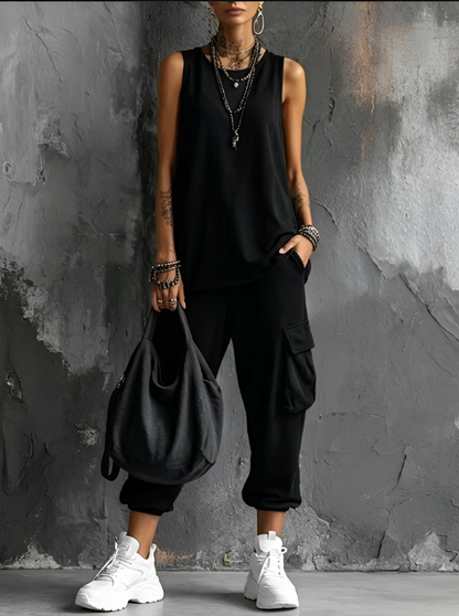 Valentina | Conjunto Casual y Suave con Bolsillos