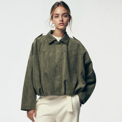 Louisa | Chaqueta Bomber Oversize Holgada